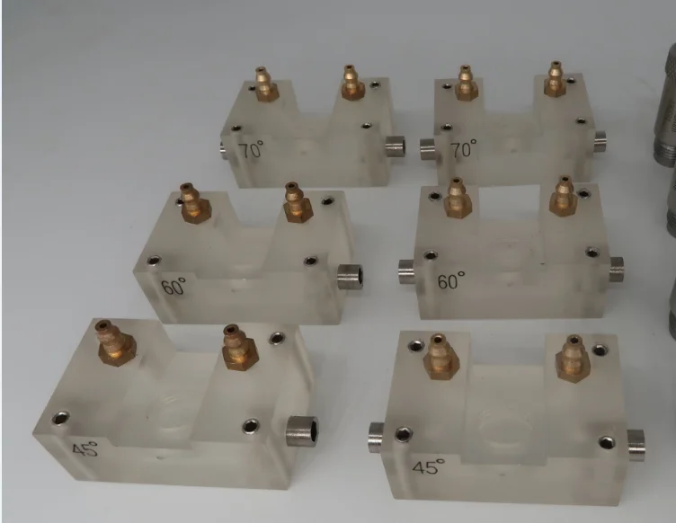 GE Style tofd клиновидный разъем lemo00 или Microdot для корпуса зонда тип 6 мм 45 60 70 градусов