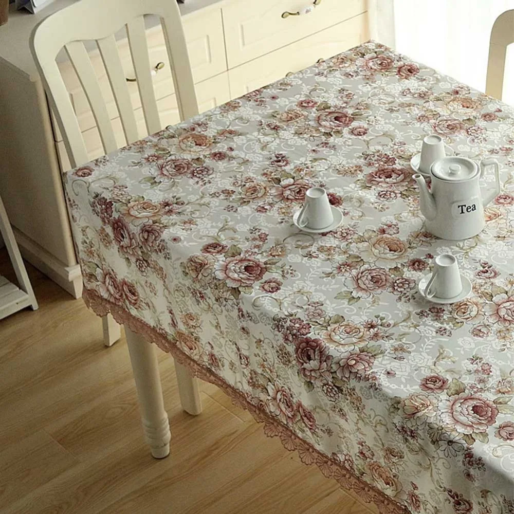 Скатерть Meijuner европейская роскошная ткань скатерть модный кружевной цветок для