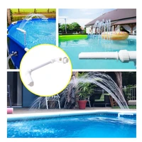 swimming pool waterfall fountain kit pvc feature water spay pools swimming pool accessories for 1 5 threaded return fitting