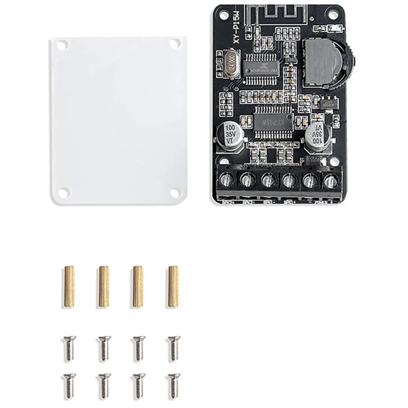 

Bluetooth Receiver Board Mini Amplifier Audio Stereo Amplifier Module Xy-P15W 12V 24V for Wireless Speaker DIY