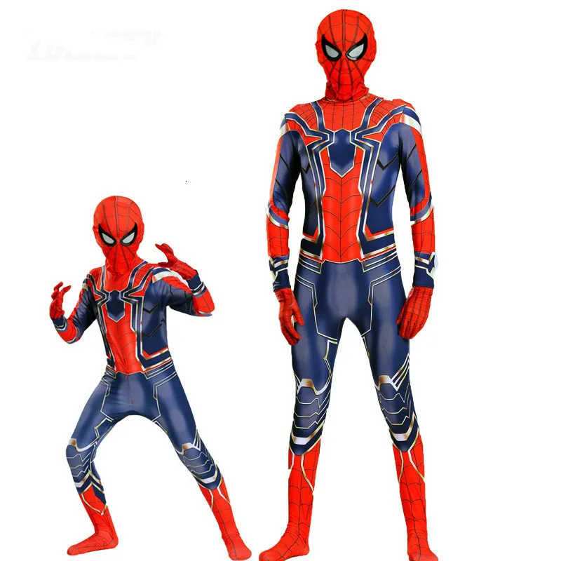 Child Adult Men Halloween Costume For Kids Amazing Cosplay 3d Mens Suit Children Superhero |