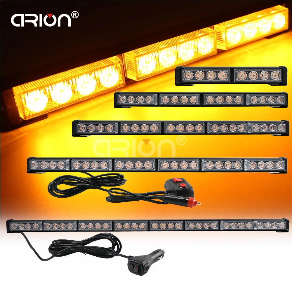 Автостайлинг длинный автомобильный 8 32 светодиодный аварийный стробоскоп