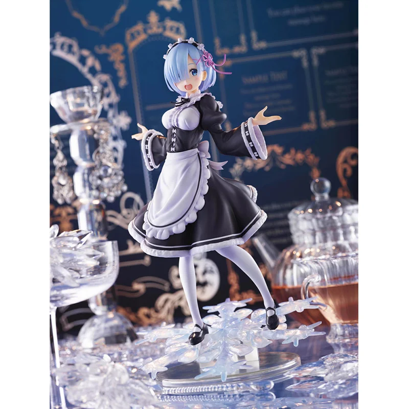 

Фигурки игрушечные Bandai Taito Re:zero Ram Snow Maid из ПВХ