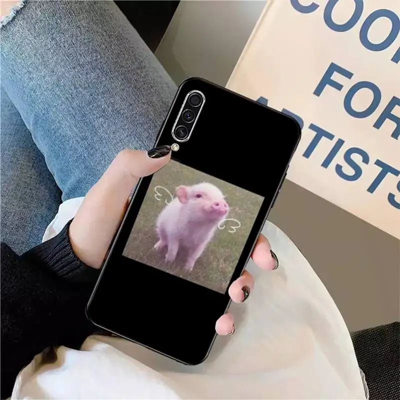 

Pet Pig Cute Little Pink pig Phone Case For Samsung galaxy S 9 10 20 A 10 21 30 31 40 50 51 71 s note 20 j 4 2018 plus
