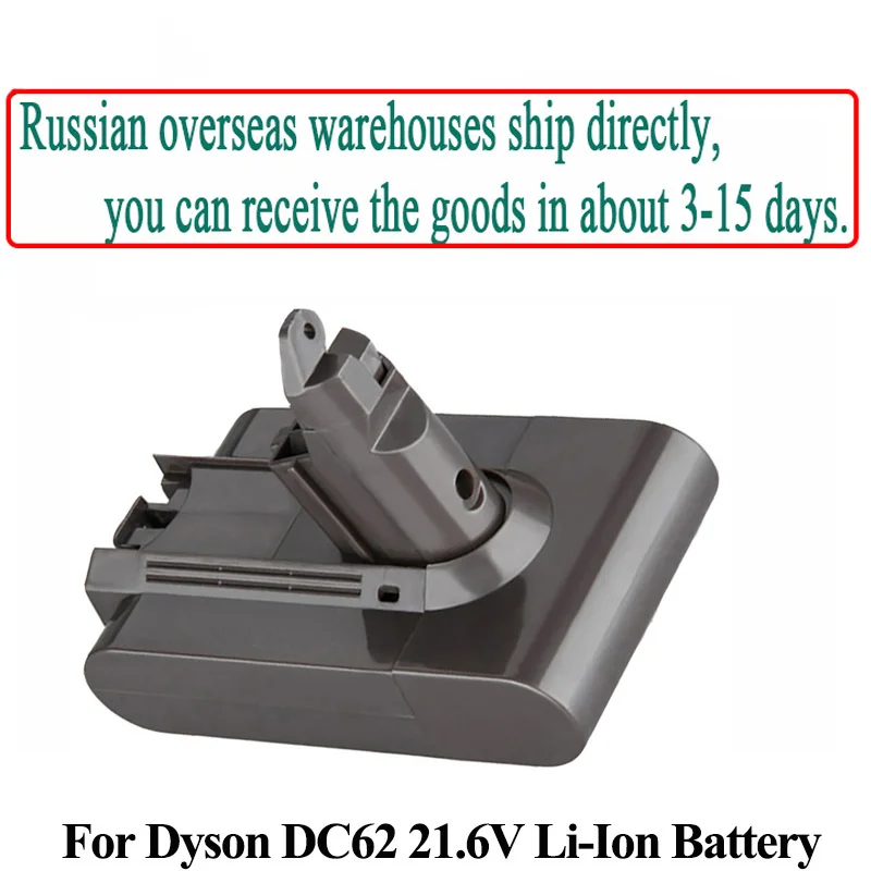 Сменный литий ионный аккумулятор для пылесоса Dyson DC58 DC59 DC61 DC62 V6 21 6 02 2200 в 965874 мАч