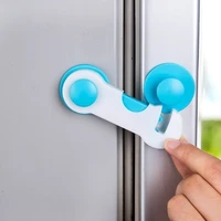 4pcs child safety cabinet locks easy to install no drilling childproof latches for cabinet door drawer oven kids furniture
