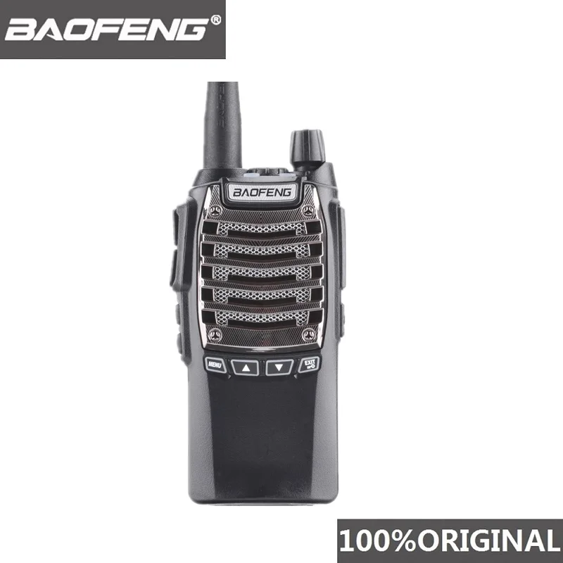 

100% Original 8W 128 Channels Hand Free Baofeng UV-8D Walkie Talkie KM UHF 400-480MHz Portable Radio Comunicador UV8D Interphone