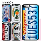 Чехол для телефона с номерным знаком США для iPhone 13 12 Pro Max mini 11 Pro Max XS X XR 6S 7 8 Plus SE 2020