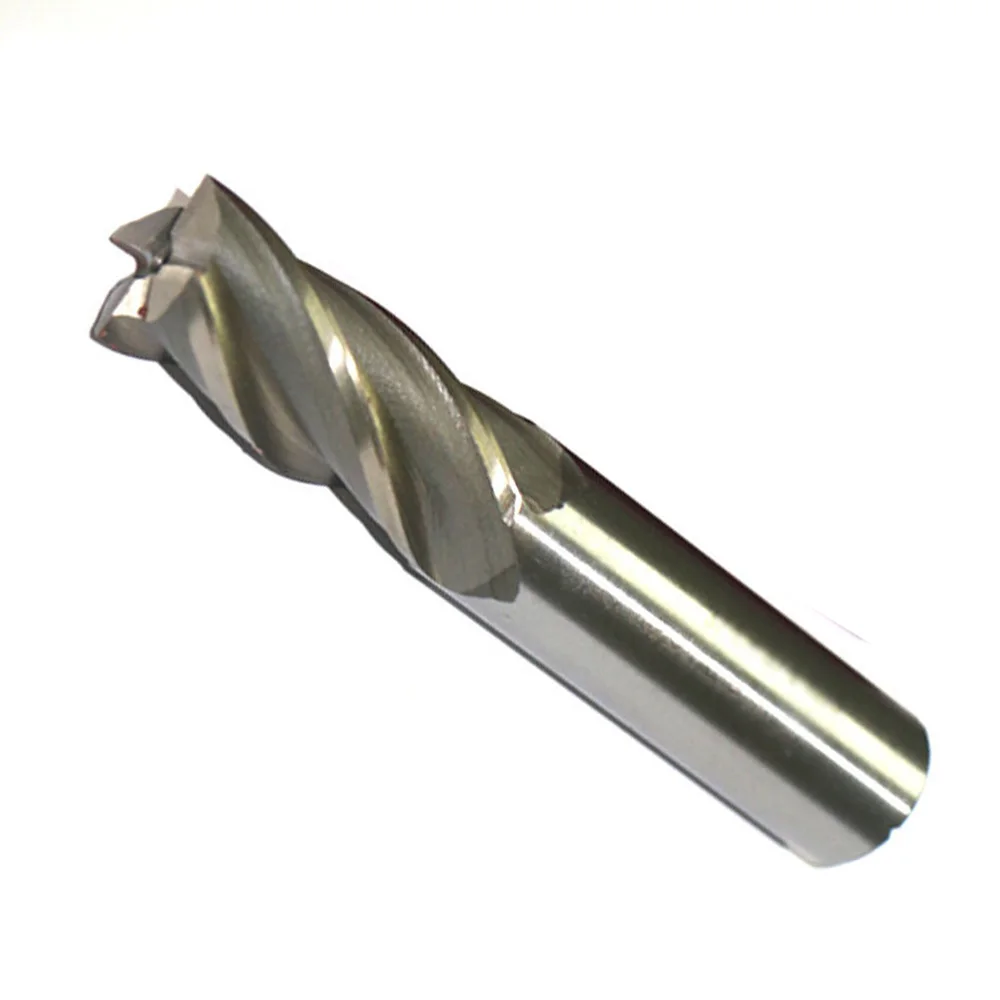 

1x 3/4 Inch 4 Flute HSS Straight Shank CNC End Mill Cutter Tool Accessory