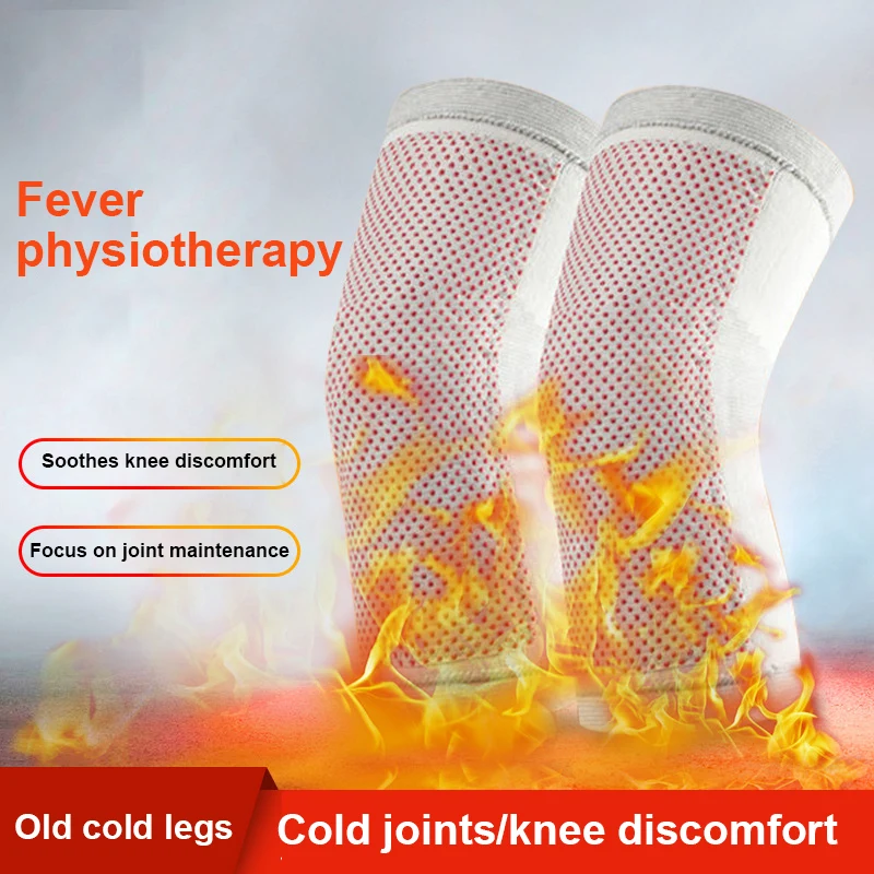 

Winter 1 Pair Self Heating Support Knee Pads Knee Brace Warm For Arthritis Joint Pain Relief And Injury Recovery