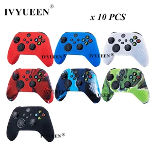 Силиконовый чехол IVYUEEN для геймпадов XBox Series X, S, 10 шт.