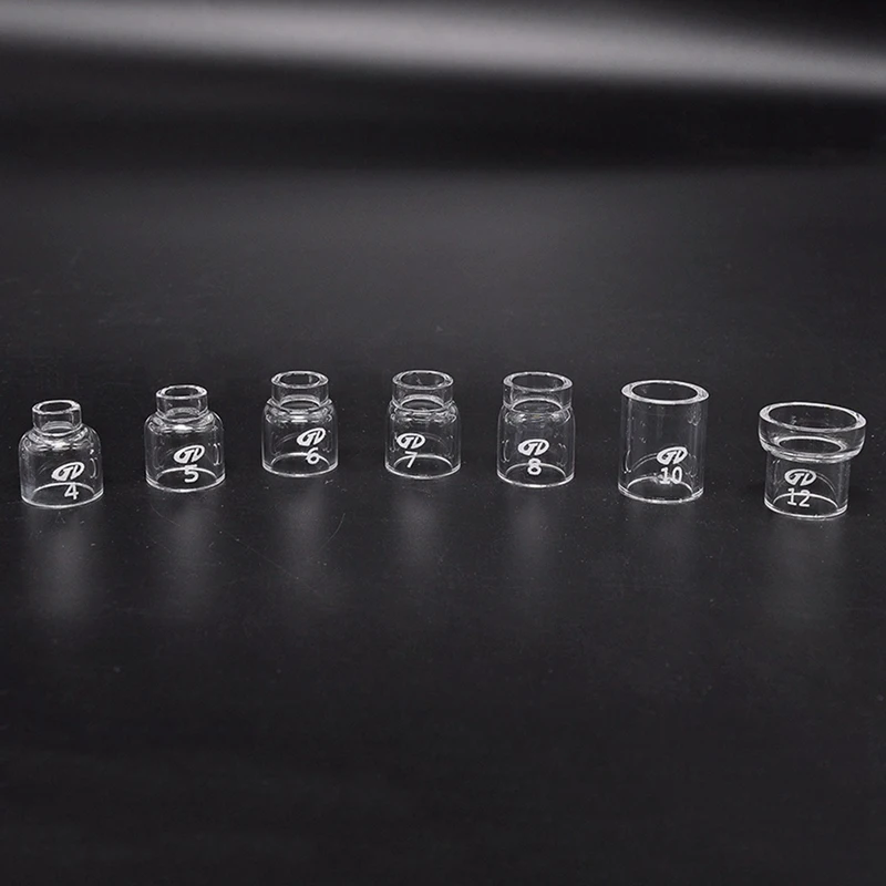 

NEW-30Pcs Durable Tig Welding Torch Accessories 4#-12# Glass Cup Kit Tig Gas Lens Collets Body For Wp-17/18/26 Torch
