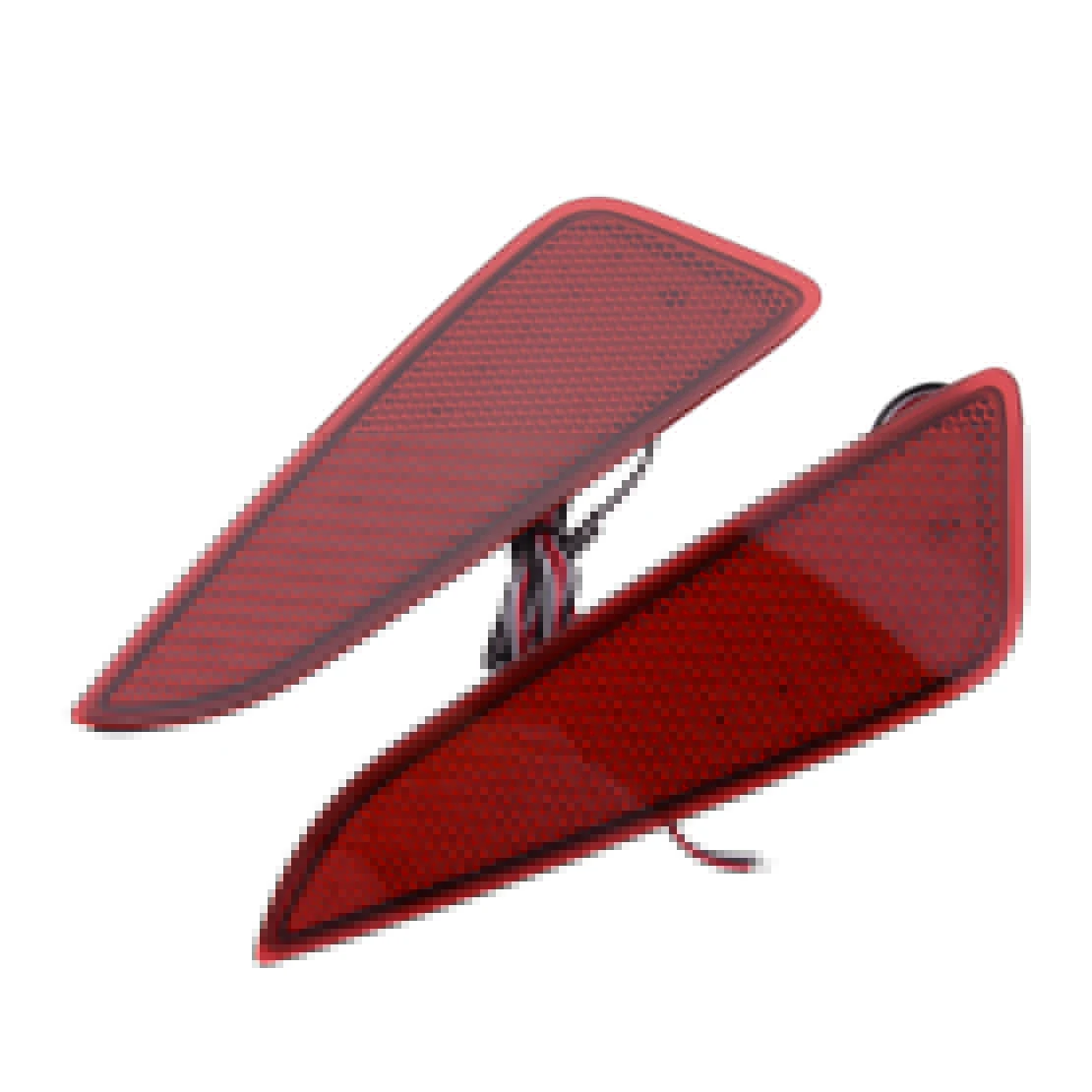 

1 пара ABS светодиодный задний бампер тормоз отражатель противотумансветильник ры подходит для Toyota C-HR CHR 2016 2017 2018 2019 автомобильные аксессуары