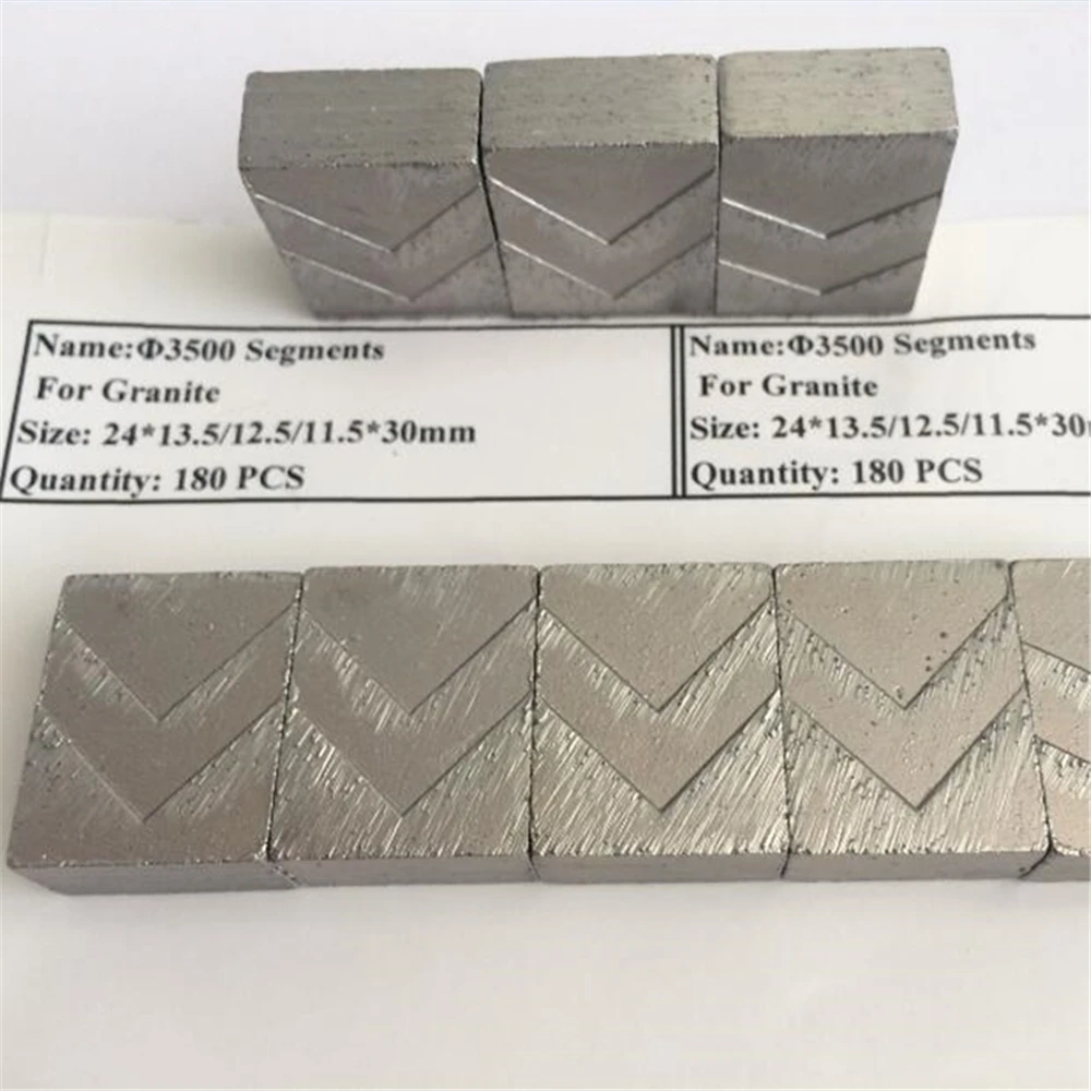 DS12 лезвия для каменного карьера сегменты d3500мм алмазные резки гранитного блока