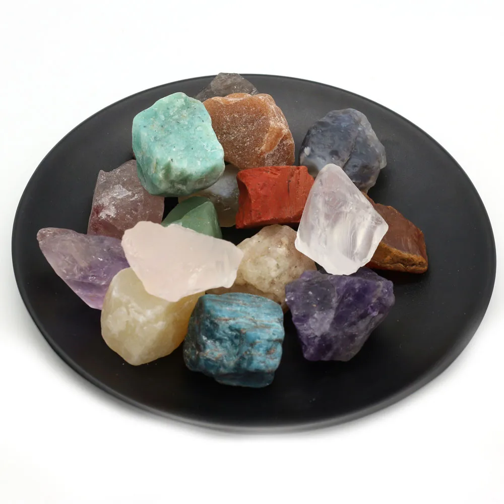 

2022 Natural Stone White Crystal Rose Quartz Rough Stone Aura Healing Agate Gems Home Decoration Ornaments Gifts Size 22-38mm
