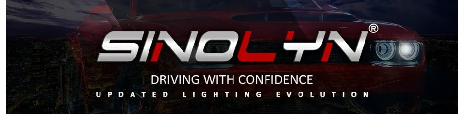SINOLYN автомобильный Стайлинг 3,0 ''Металл HID Биксеноновые линзы фары проектор ксеноновые фары линзы W/WO глаза ангела H1 H4 H7 9005 9006
