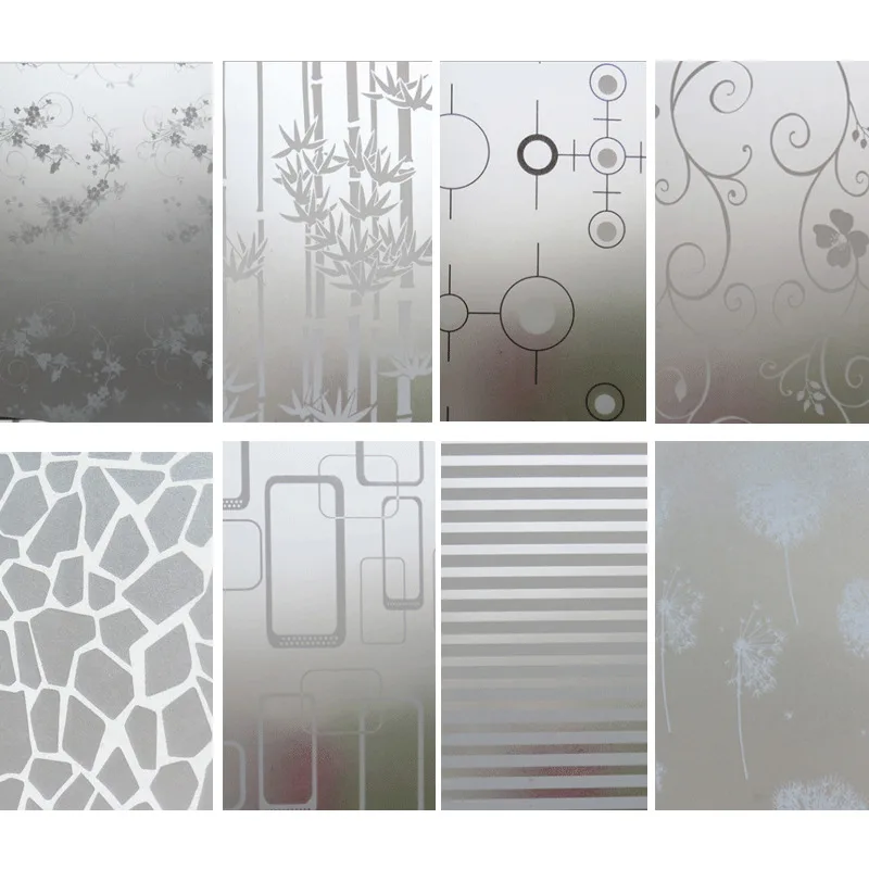 Водонепроницаемый ПВХ конфиденциальности Матовый дом спальня ванная комната