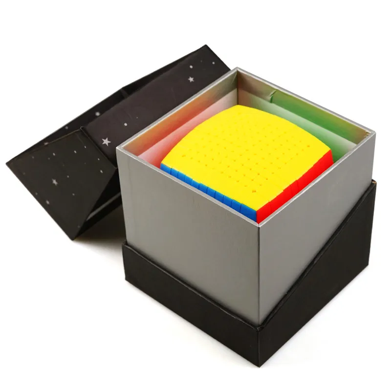 Shengshou-Cubo m&aacute;gico de alto nivel para ni&ntilde;os, juguetes de velocidad sin pegatina, 85mm, sengso 11x11, 11x11-5