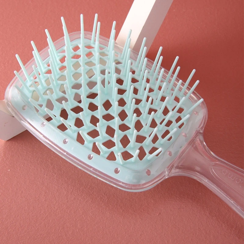 

Wide Teeth Air Cushion Combs Women Scalp Massage Comb Hair Brush Hollowing Out Home Salon Use DIY Hairdressing Tool