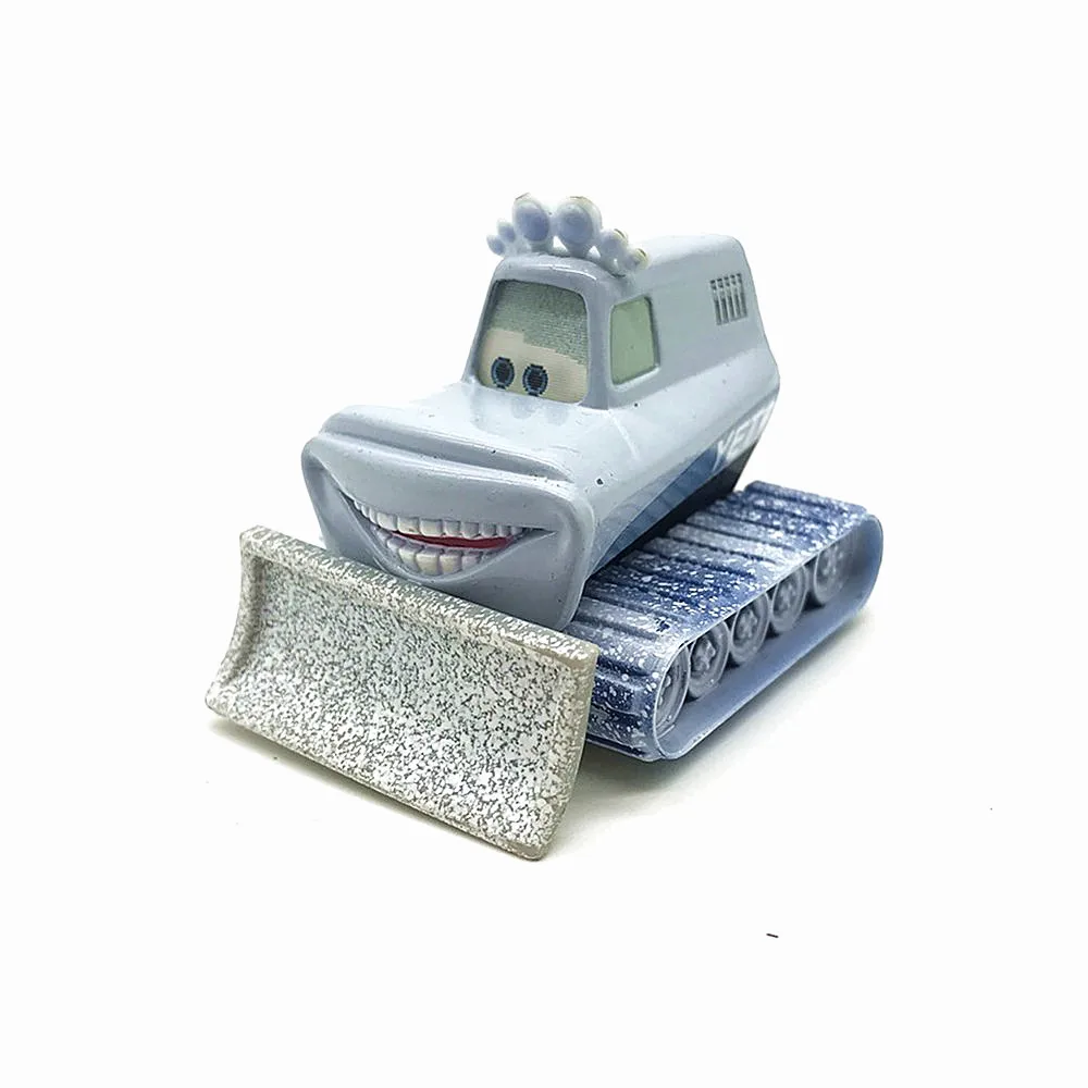 Disney Pixar тачки Sulley Yetithe Гадкий снегоочиститель 1:55 литье под давлением автомобиль