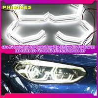 4pcs m4 iconic style led crystal angel eye kit eyes kits for bmw x3 e83 f25 x5 e70 f15 f85 x6 e71 e72 z4 e85 e86 e89