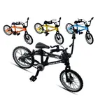 Пальчиковый маленький велосипед BMX, детские игрушки из сплава для мальчиков, экстремальный спорт, модель горного велосипеда, карманная игрушка для детей, подарок, 1 шт.