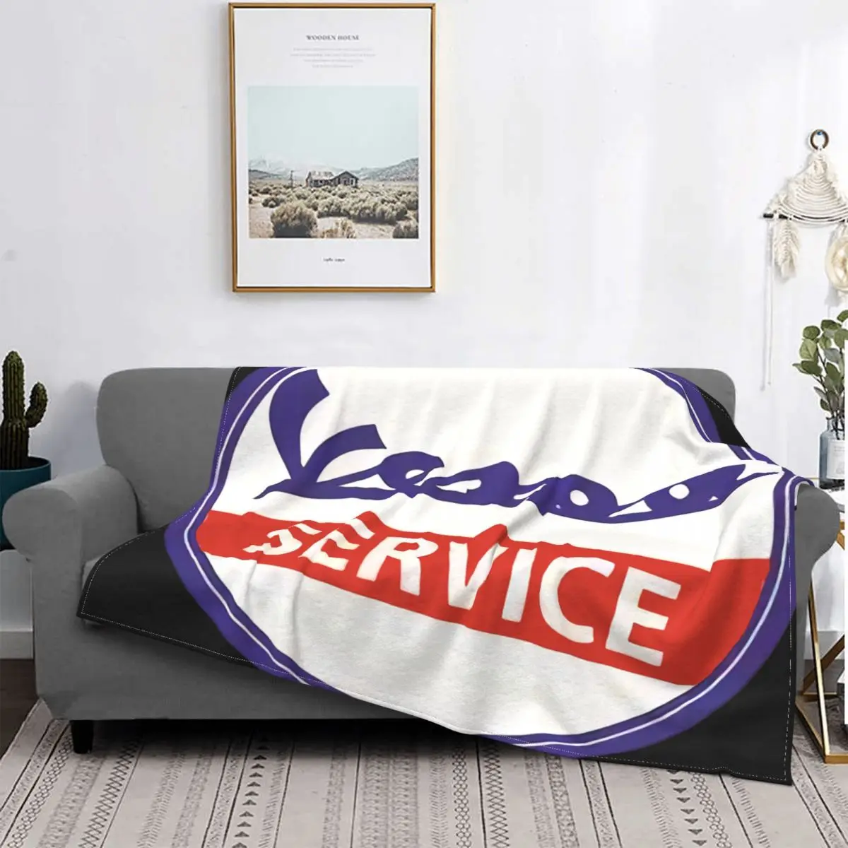 

Manta de motocicleta Стиль Mod Vespa, colcha de cama a cuadros, пикник, cubiertas de cama de Winter