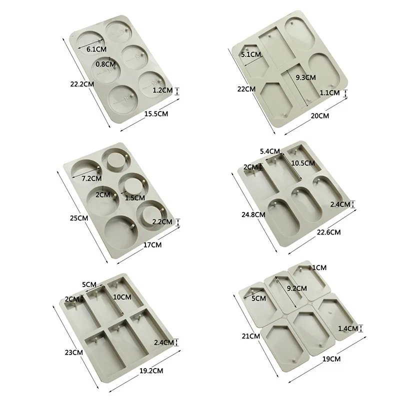 

2021 New DIY Silicone Clay Aromatherapy Tablets Molds Hanging Ornaments Wax Molds Flower Soap Mold Craft Accessories Soap Mold
