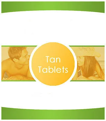 

Fast Tan Tanning Sun Bed Tablets Speeds Up The Tanning Process Natural & Safe 30/120 pcs