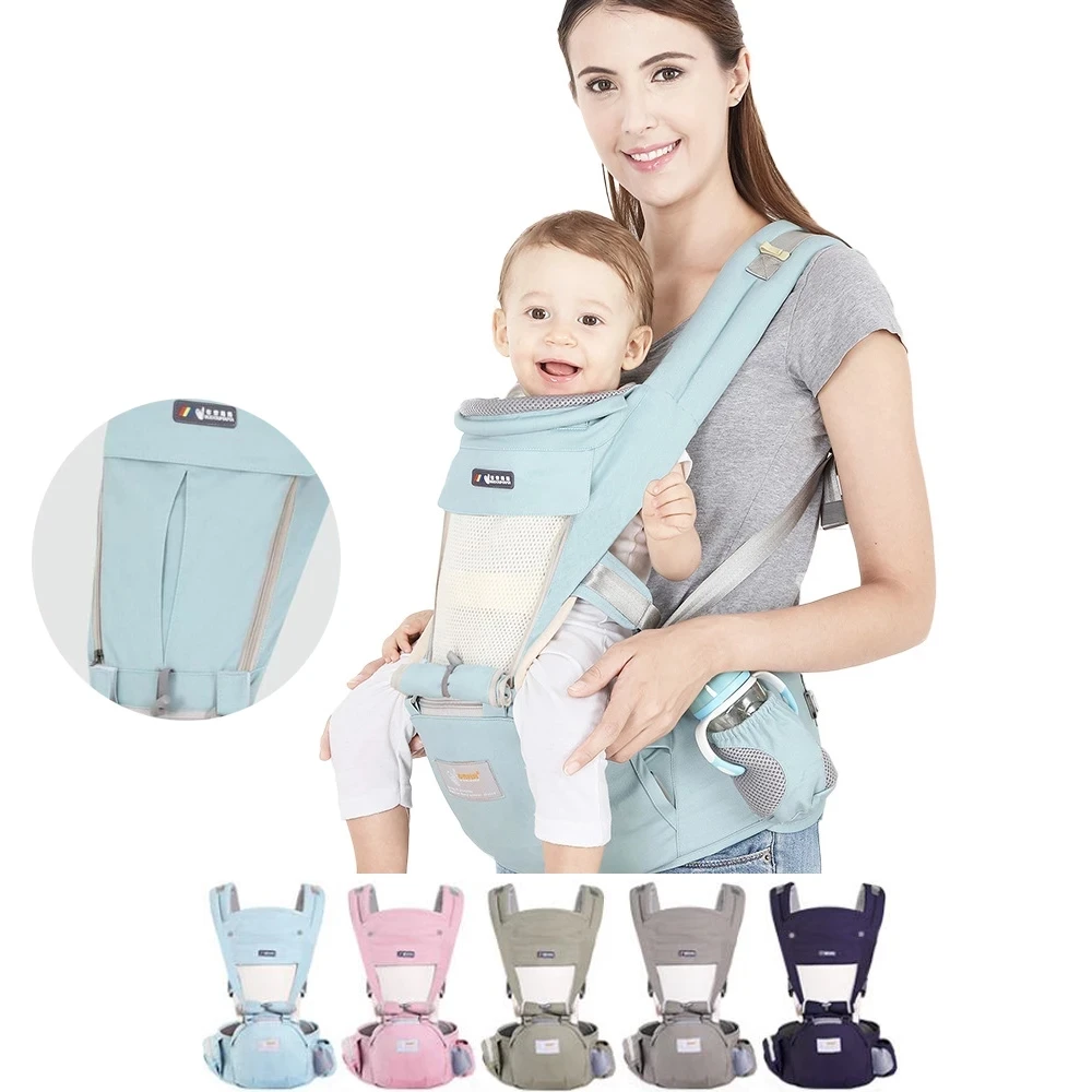 Baby Carrier Infant Backpack Front Facing Ergonomic Sling Wrap Waist Stool Activity Accessory  Shoulder Wrap Hipseat Carrier
