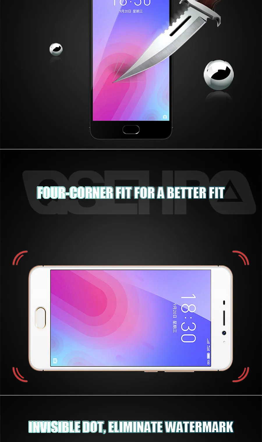9D полное покрытие из закаленного стекла для Meizu M8 Lite M8 M6 M5 Note M6S M6T M5S M5C V8 Pro Защитная пленка для экрана