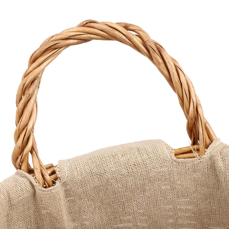 Семейная Корзина для пикника из ротанга в английском стиле корзина хранения