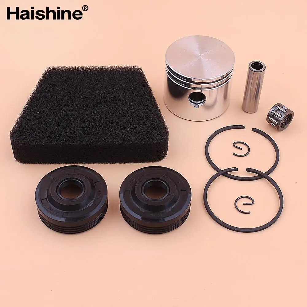 

41.1mm Piston Ring Kit For Partner 350 351 352 370 Air Filter Oil Seal Needle Bearing Chainsaw