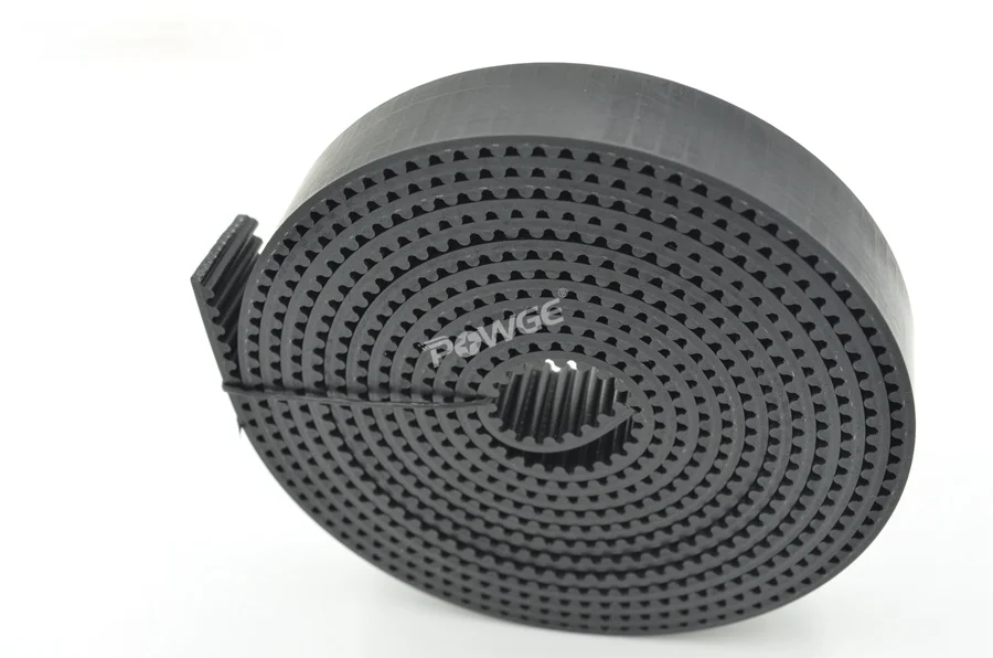 

Arc HTD 3M Open Synchronous belt Width 6/10/15/20/25/30/40mm 3M-15mm Polyurethane steel PU Black HTD3M timing belt CNC