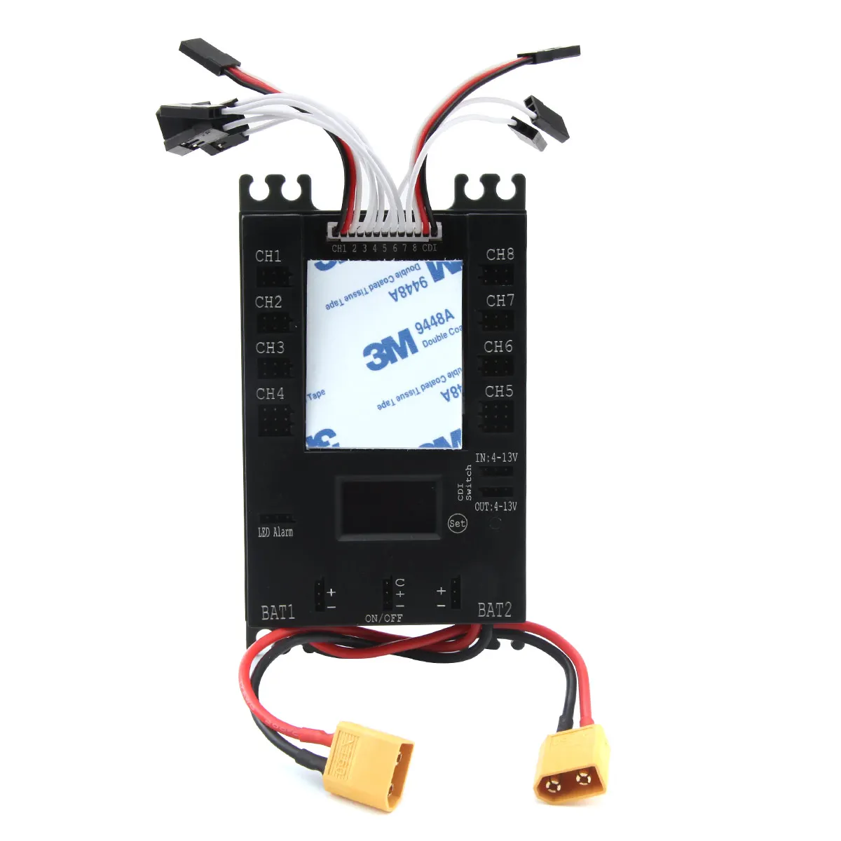 Mini Power DP Pro сервосекционная плата 9 каналов блок питания с BEC для газовой