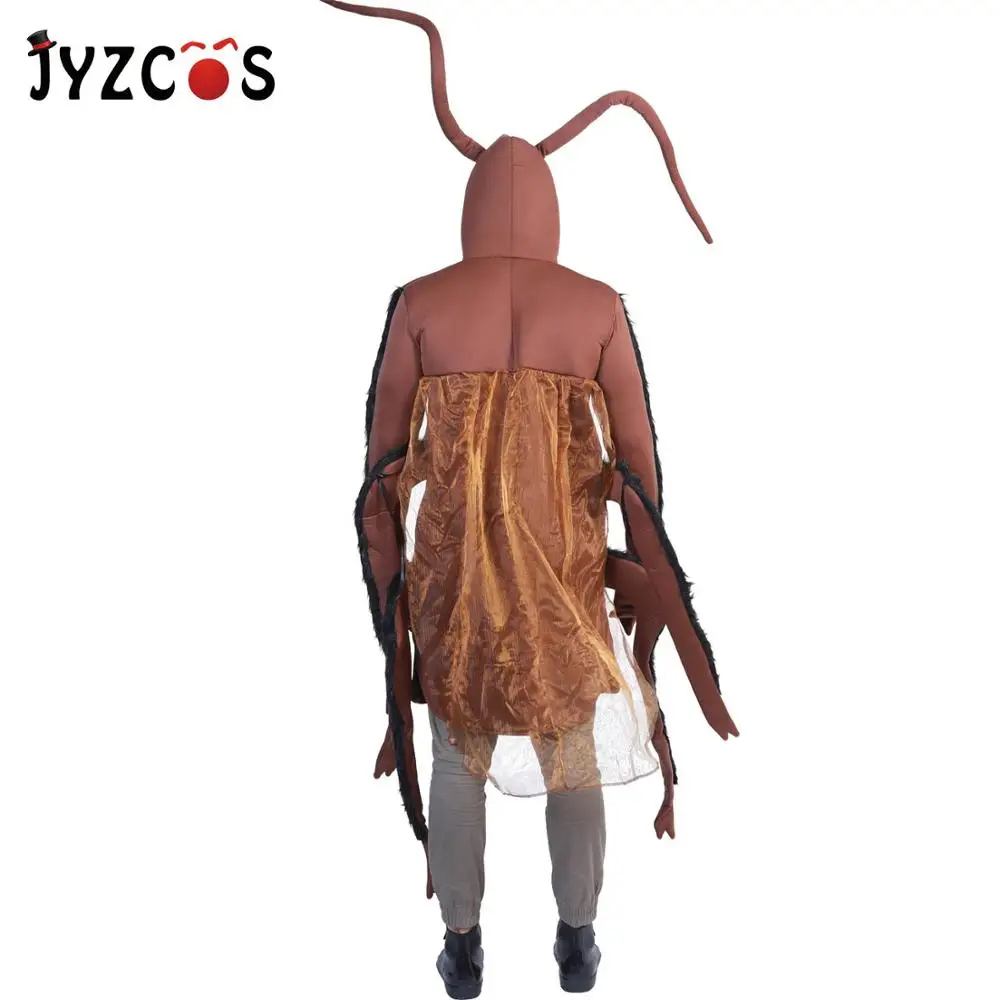 Костюм JYZCOS на Хэллоуин для мужчин и взрослых костюм таракана фантазия забавное