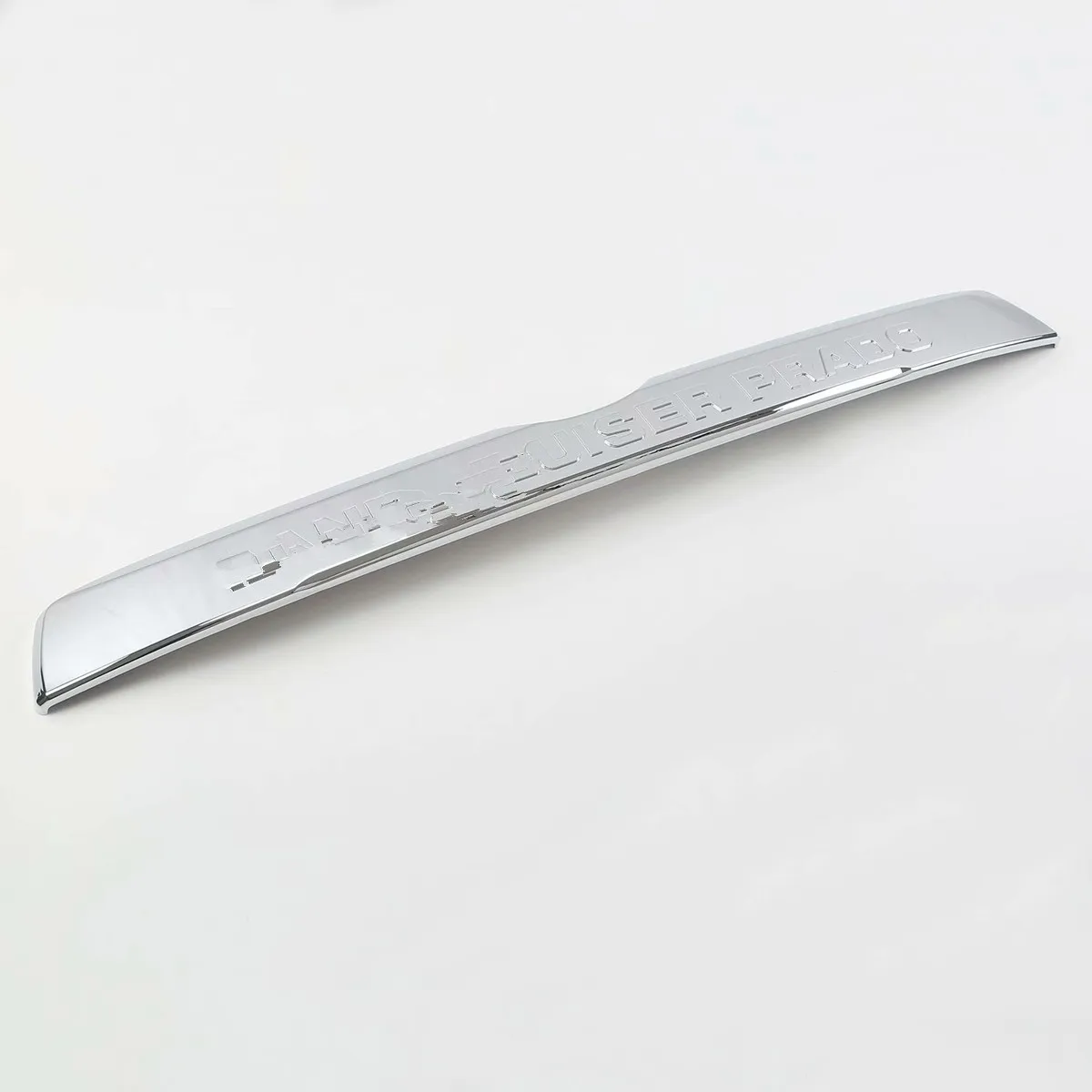 

ABS Яркая Серебряная хромированная отделка багажника для Toyota Land Cruiser Prado 150 LC150 FJ150 2018 аксессуары для задней двери автомобиля