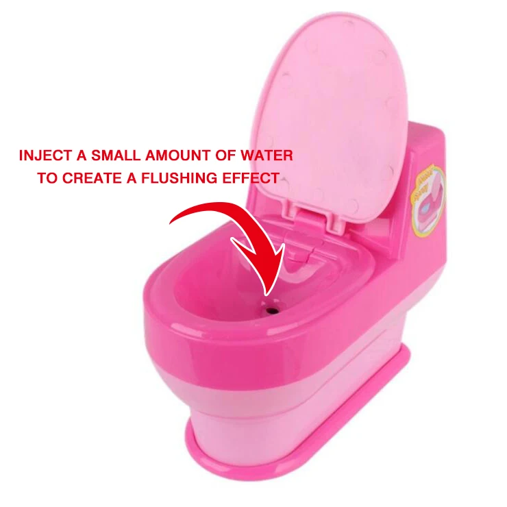 fashion for toilet barbie original mini accessories barbie doll house bathroom furniture accessories 1/6 bjd toys gift set