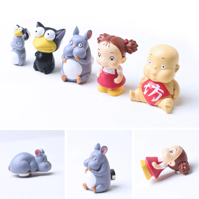 Miyazaki магнит на холодильник Chihiro Kaonashi Totoro 3D креативные магнитные наклейки