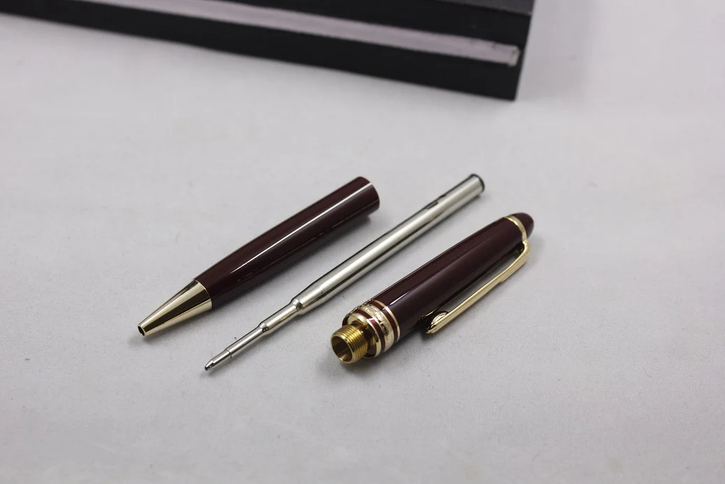 

2021 new monte Resin Ballpoint Pen Luxury MB 163 Meisterstuck Rollerball Fountain Blance Pen for Writing Business Gift