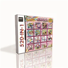 

Hot Game Cartridge 520 in 1 For DS 2DS 3DS Game Console Top quality