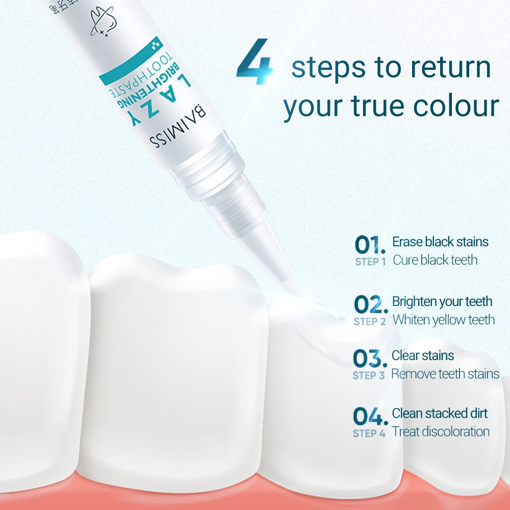 Ручка BAIMISS для отбеливания зубов зубная паста щетка сыворотка очищающие