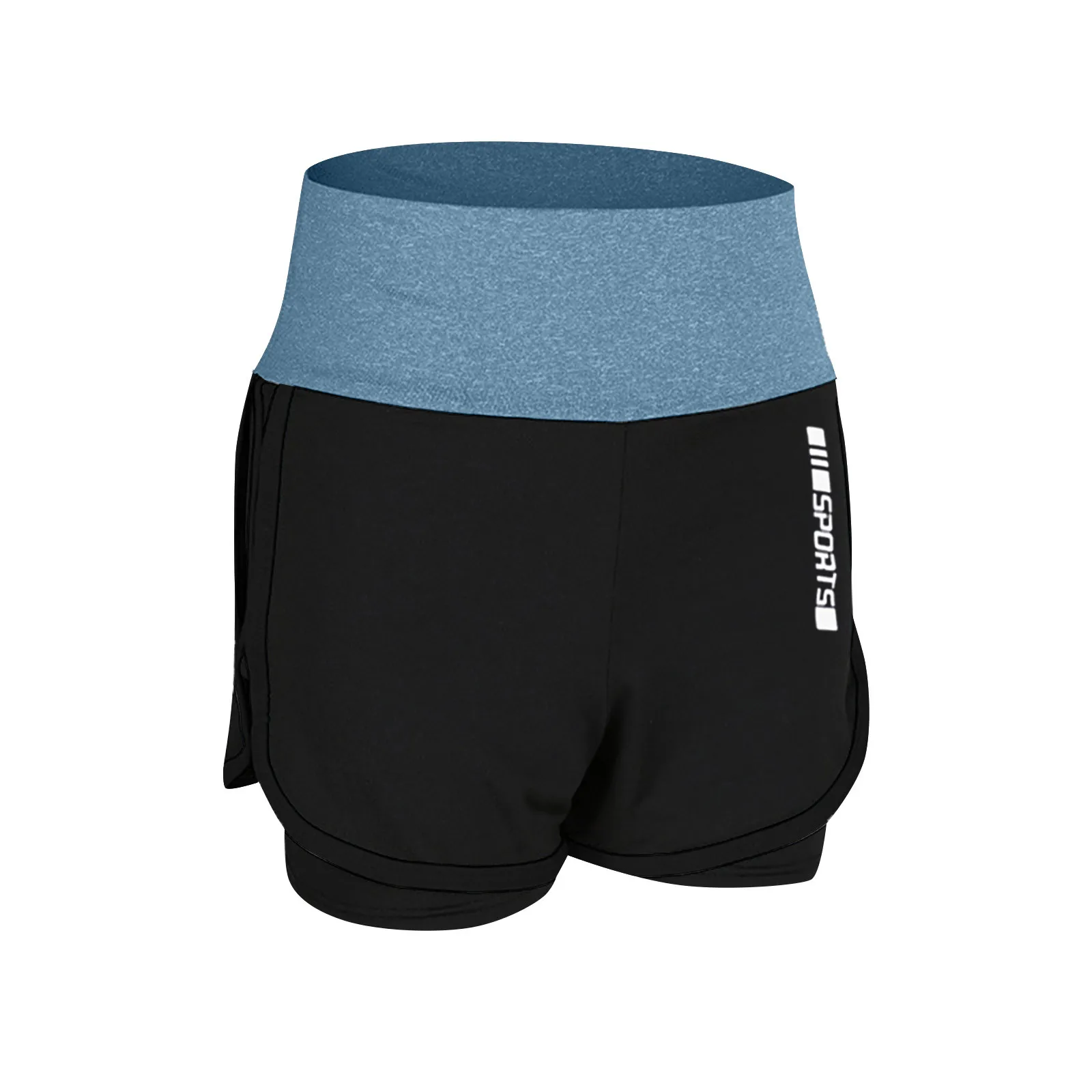 

Women Casual Workout Fitness Solid Color Shorts Seamless Shorts Women High Waist Female Clothing Push Up Short Breathable Short