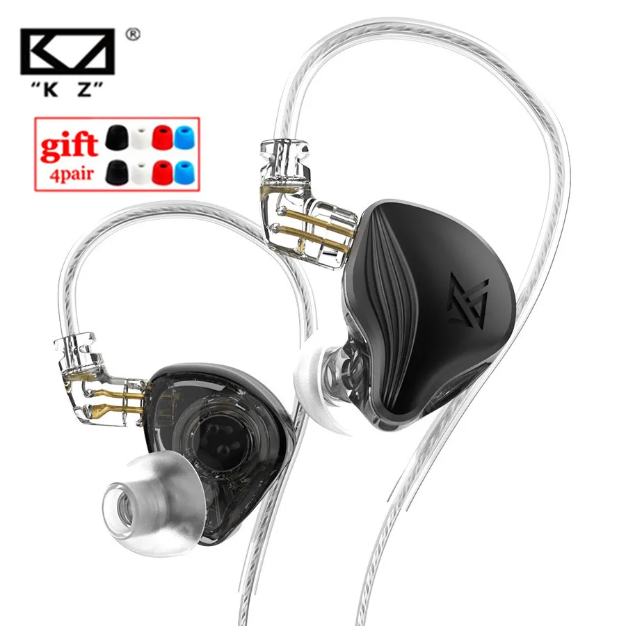 

KZ ZEX Статический Динамический привод гибридные наушники HIFI бас наушники Спортивная шумоподавляющая гарнитура KZ EDX PRO ZSN PRO ZS10PRO NRA ZST