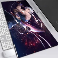 ghost slayer anime large mouse pad gaming accessories notebook computer mini pc mousepad rubber desk mat one piece dropshipping