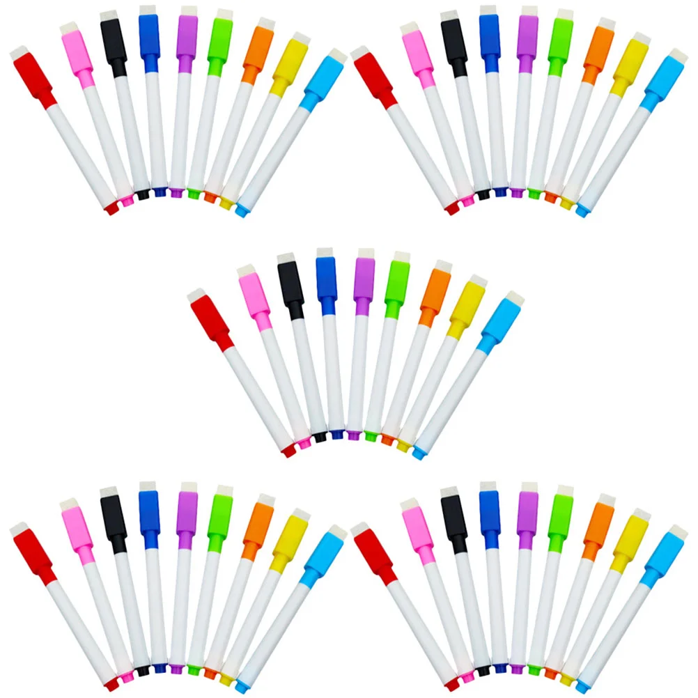 

90Pcs Dry Erase Markers Fine Tip Pen Whiteboard Marker with Erase for School