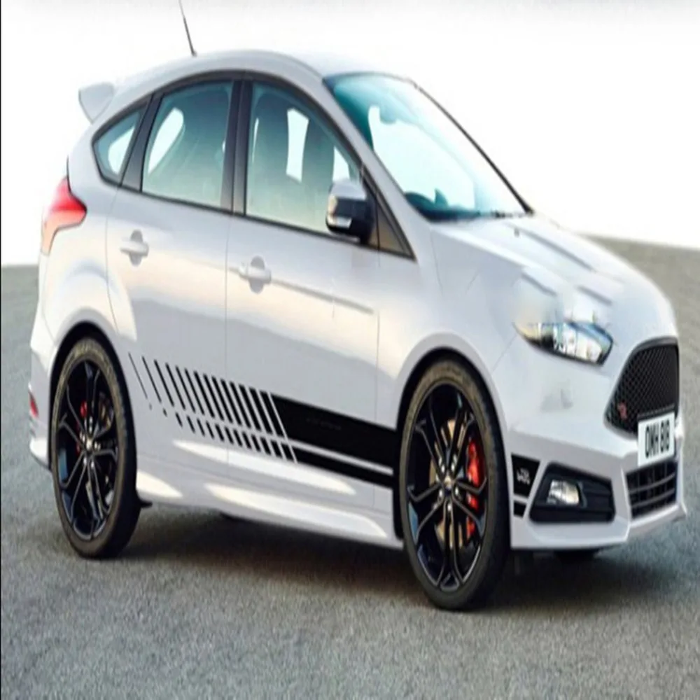 1 пара спортивных гоночных полос виниловые графические наклейки для автомобиля