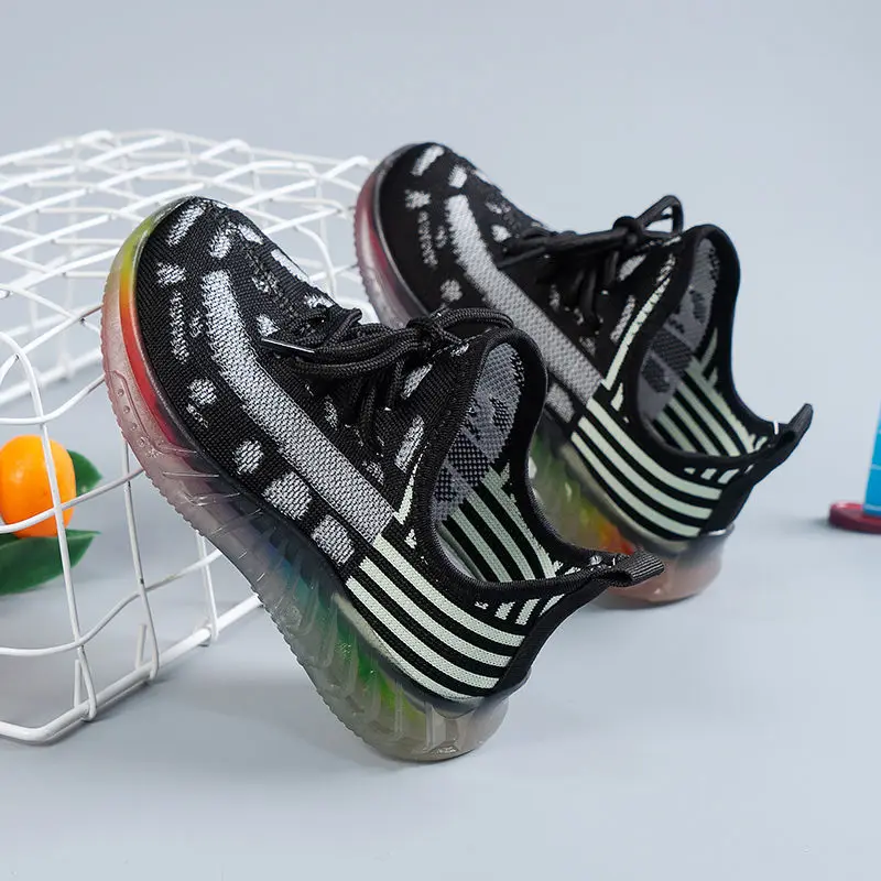 

cute creative Baby Shoes Boy Girl Breathable Knitting Mesh Toddler Shoes Fashion Infant Sneakers Soft Comfortable Child Shoes