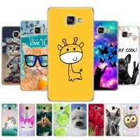 silicon case for samsung galaxy a3 2016 case cover a310 a310h phone soft tpu 360 full protective for funda samsung a3 2016 case