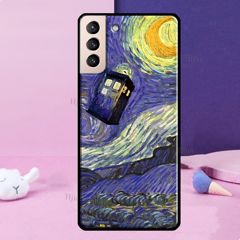 Силиконовый мягкий чехол Tardis Doctor Who для Samsung Galaxy S10 Plus S8 S9 S20 FE S21 Ultra Note 20 Coque|Бамперы|